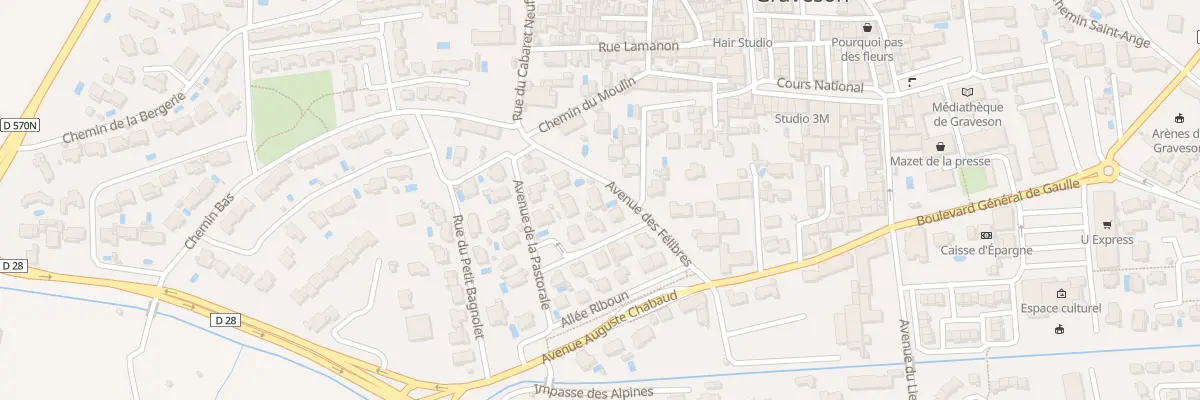 Plan du 5143 Grand et Petit Bagnolet à Graveson
