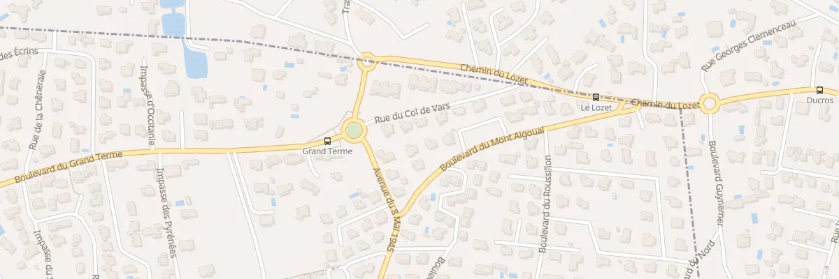 Plan du 3 Bd du Roussillon aux Angles