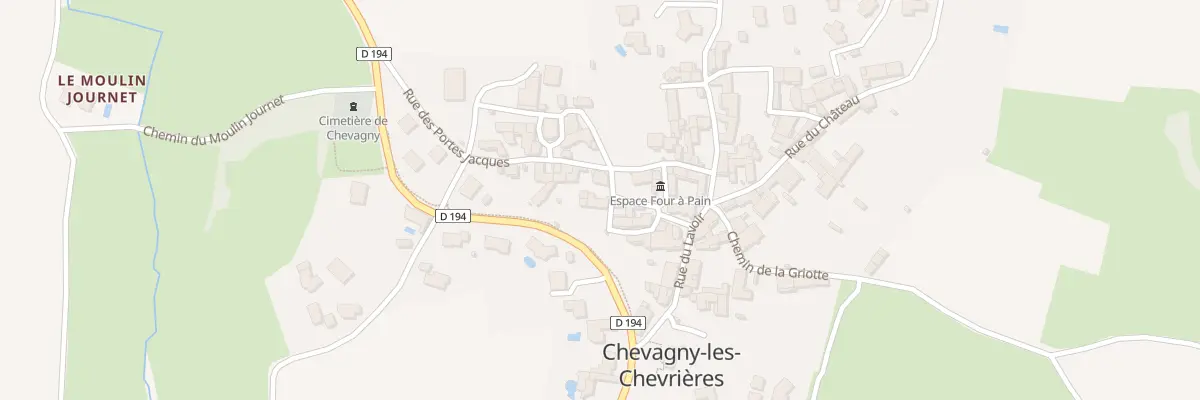 Plan du 79 Rue de l’Amandier à Chevagny-les-Chevrières