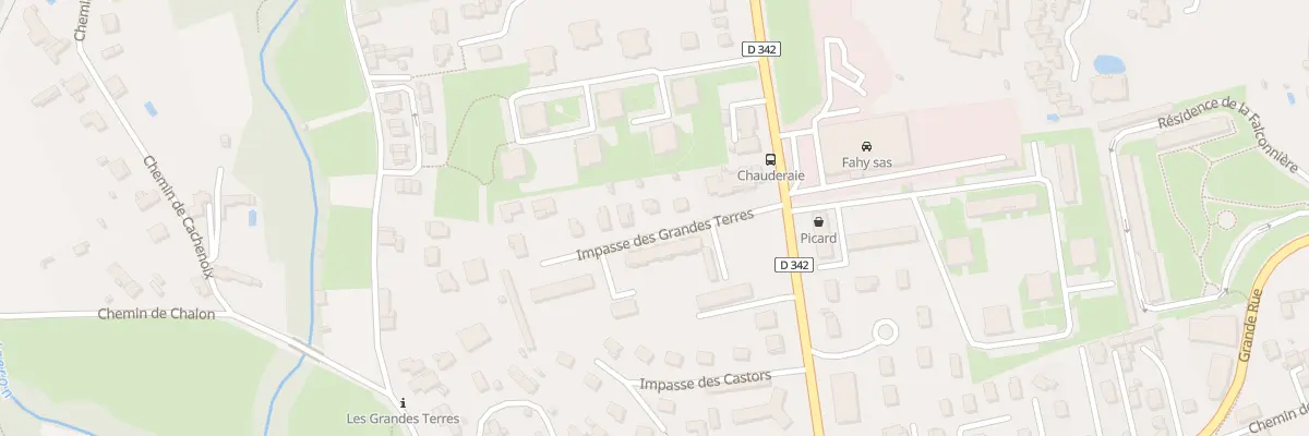 Plan du 8 Imp des Gdes Terres à Francheville