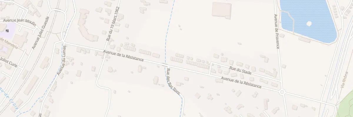 Plan du 415 Av de la Résistance à Cruas