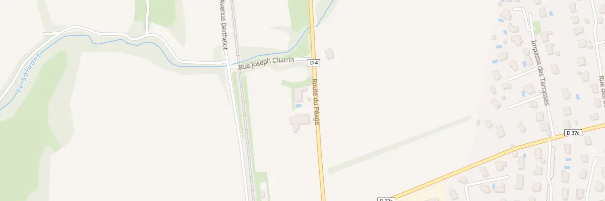 Plan du 1134 Rte du Péage à Saint-Clair-du-Rhône
