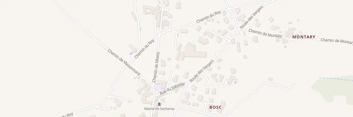 Plan du 570B Che du Roy à Sécheras