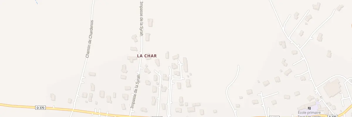 Plan du 600E Rte d’Annonay à Talencieux