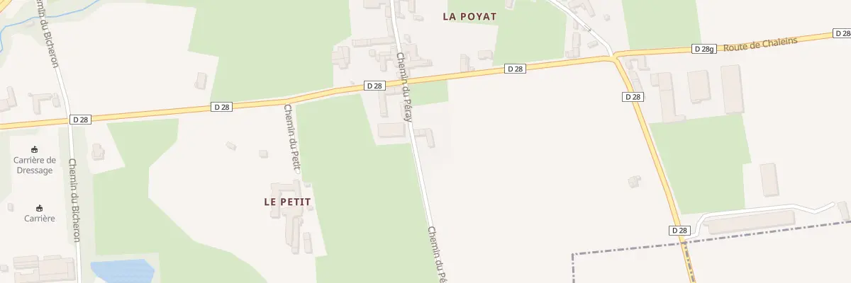 Plan du 217 Chem du Peray à Messimy-sur-Saône