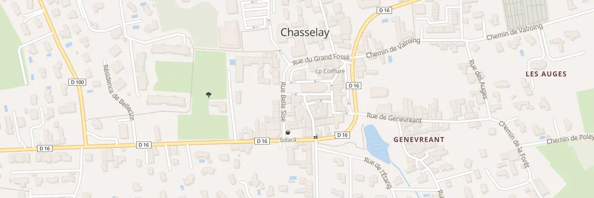 Plan du 65 Rue de la Chambre du Roy à Chasselay