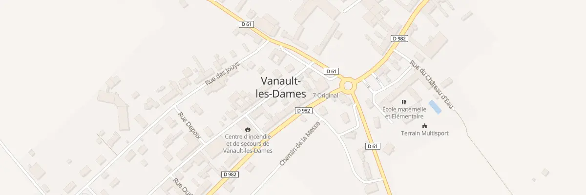 Plan du 10 Gr Grande Rue à Vanault-les-Dames