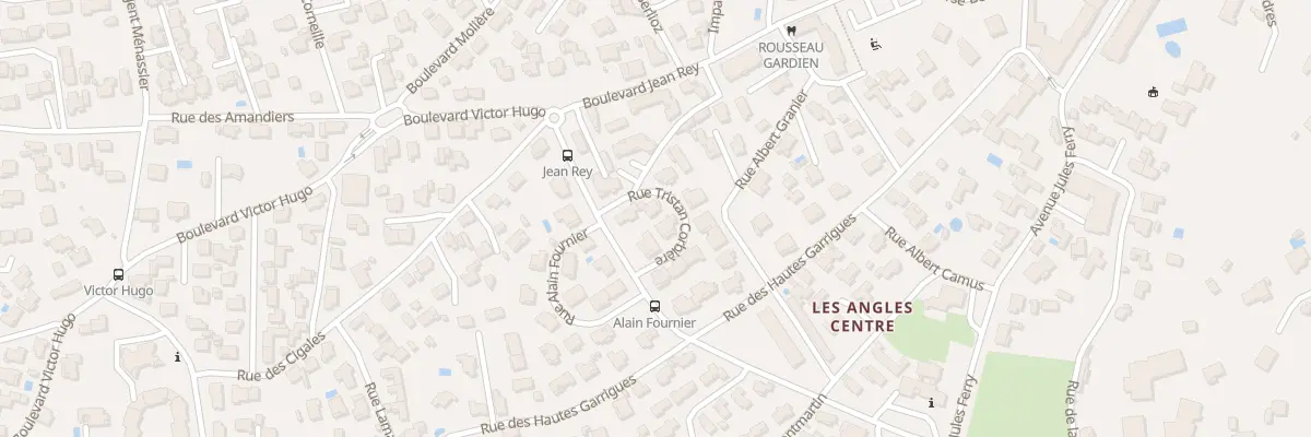 Plan du 5 Rue Tristan Corbière aux Angles