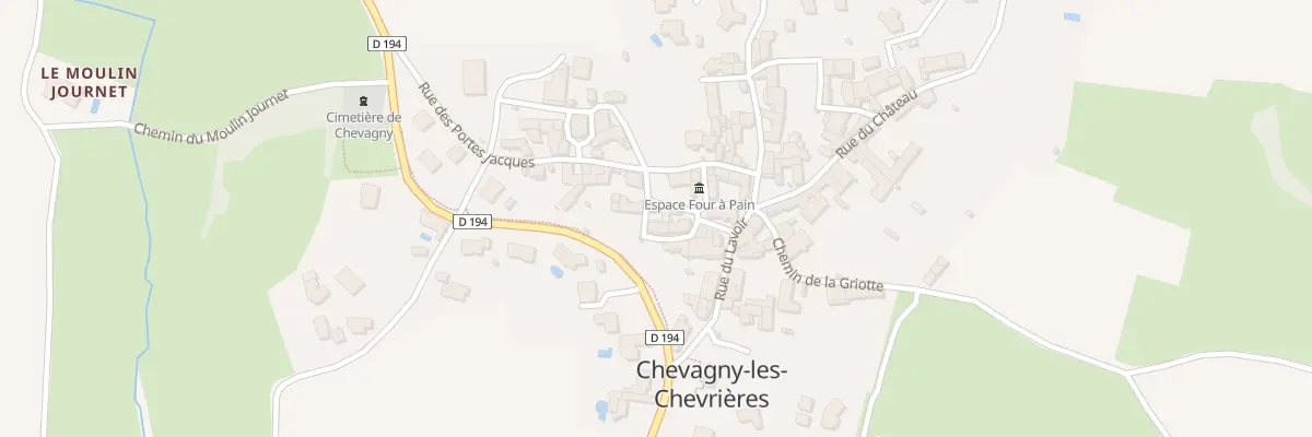 Plan du 34 Rue de l’Amandier à Chevagny-les-Chevrières