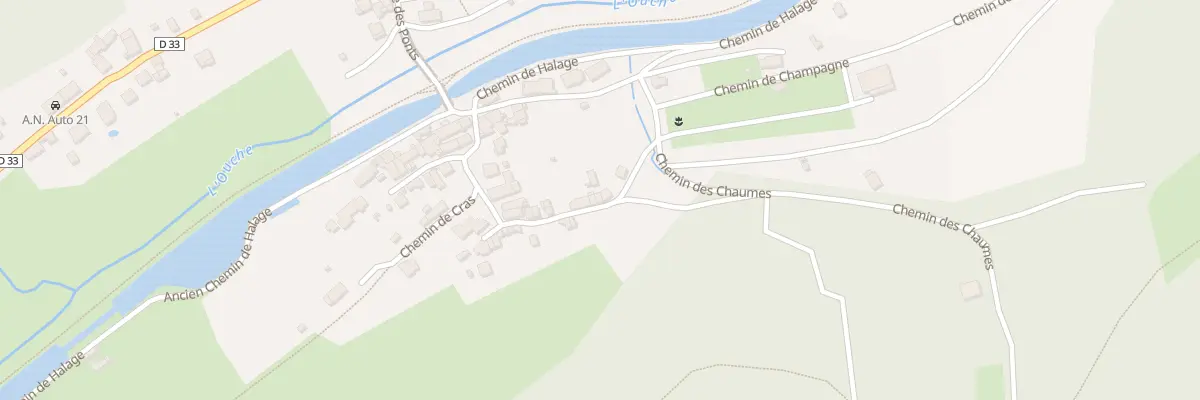 Plan du 181 Rue Nachet à Gissey-sur-Ouche