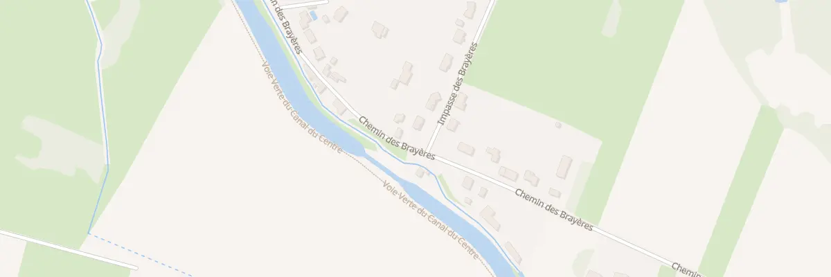 Plan du 1B Imp des Brayeres à Rully