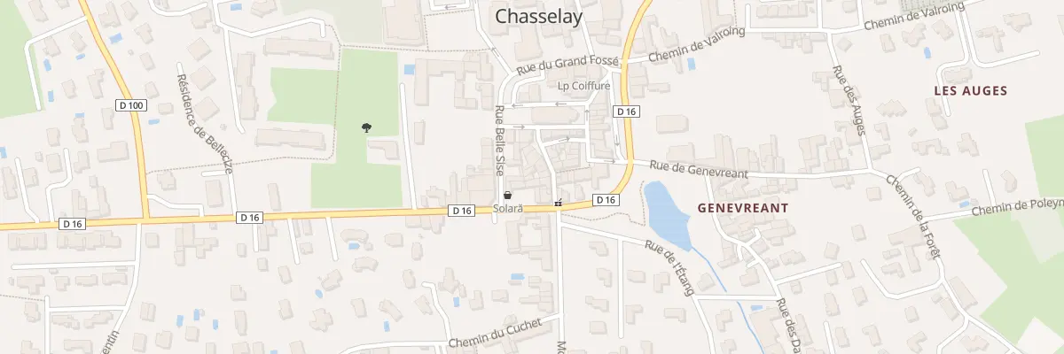 Plan du 37 Rue de la Chambre du Roy à Chasselay