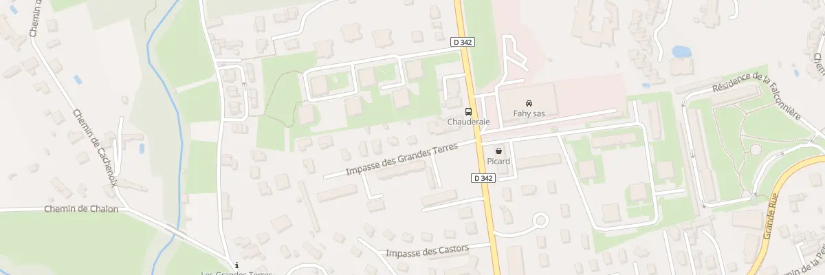 Plan du 6 Imp des Gdes Terres à Francheville
