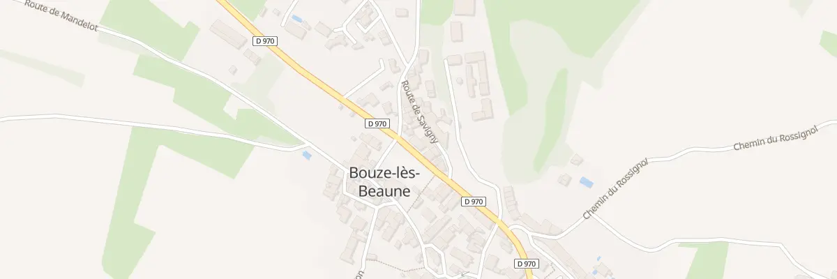 Plan du 8 Rte de Bligny à Bouze-lès-Beaune
