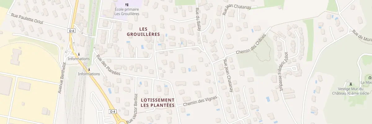 Plan du 57 Rue des Buis à Saint-Clair-du-Rhône
