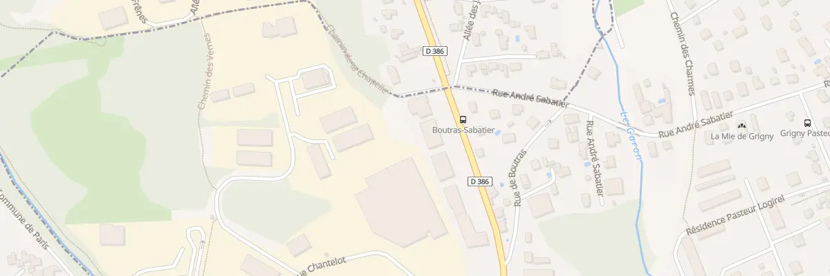 Plan du 8 Av Jacques Chirac à Grigny-sur-Rhône