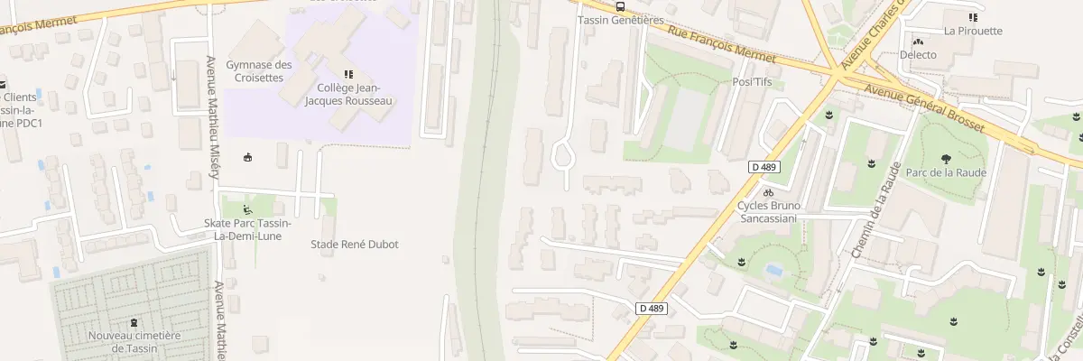 Plan du 17F Rue François Mermet à Tassin-la-Demi-Lune