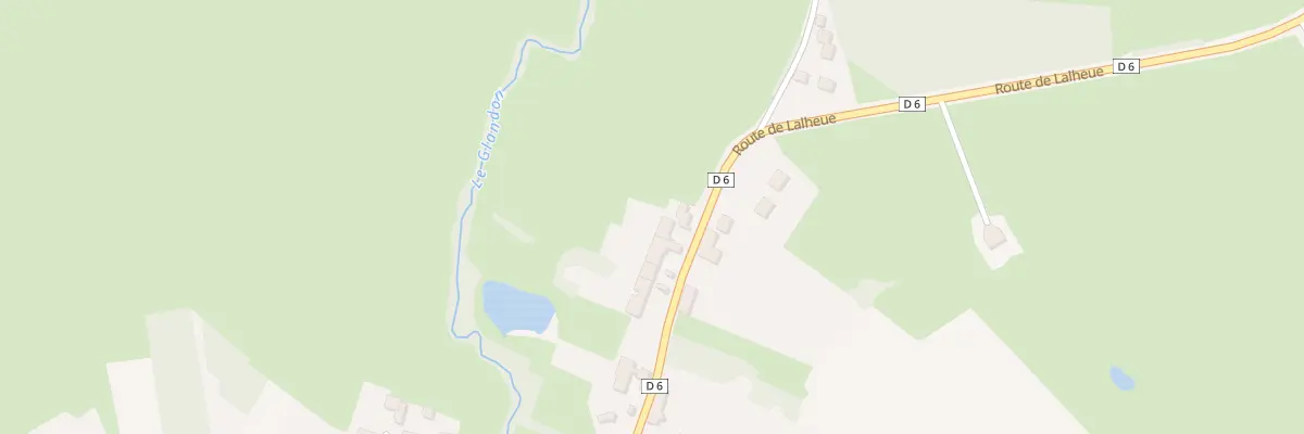 Plan du 19 Rte de Lalheue à La Chapelle-de-Bragny