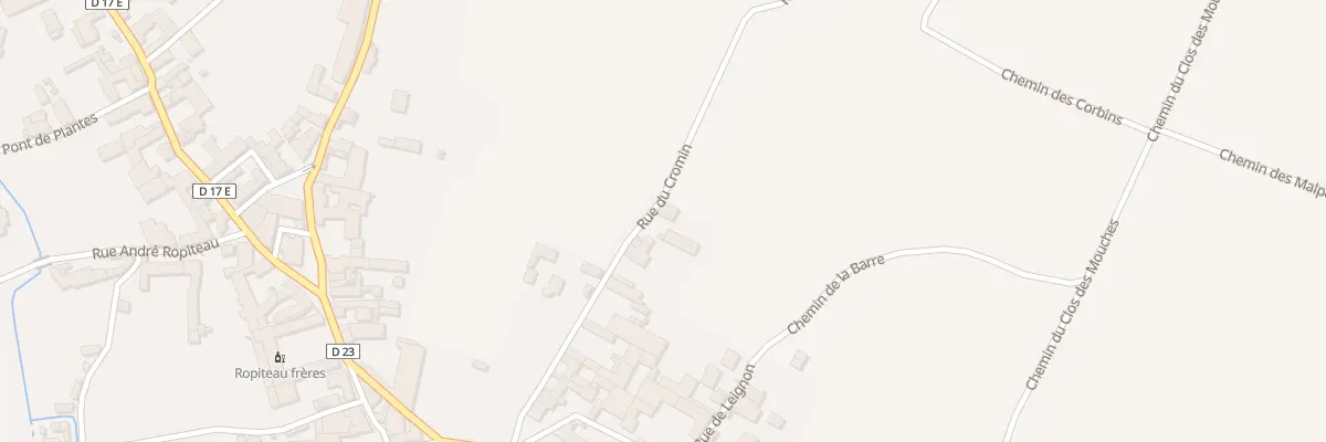 Plan du 14 Rue du Cromin à Meursault