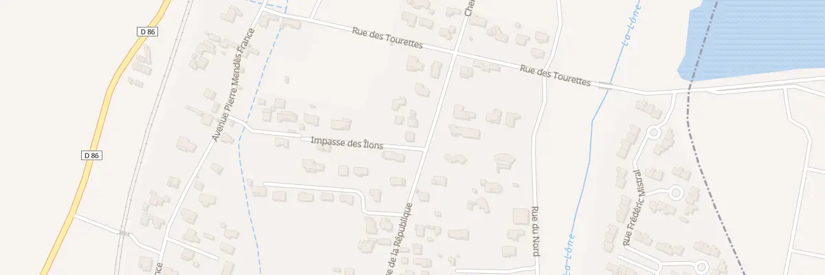 Plan du 10 Impasse des Ilons à Cruas