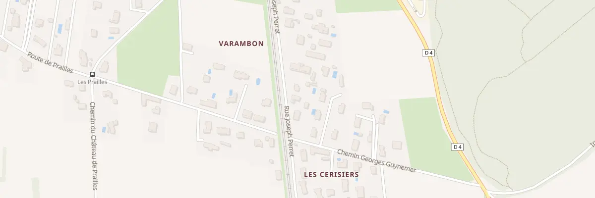 Plan du 433 Rue Joseph Perret à Saint-Clair-du-Rhône