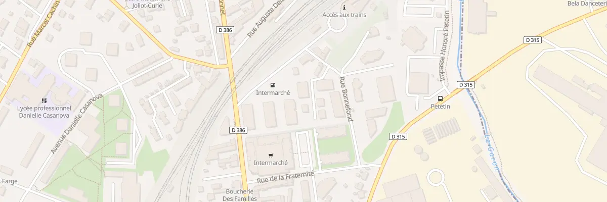 Plan du 7 Rue Bonnefond à Givors