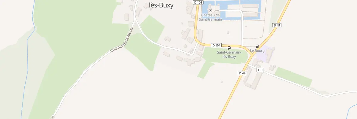 Plan du 5110 Le Bourg à Saint-Germain-lès-Buxy