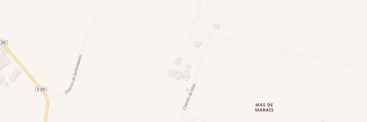 Plan du 300B Che du Mas à Loriol-sur-Drôme