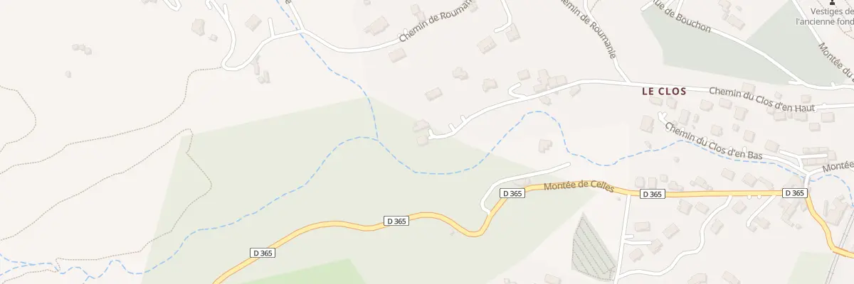 Plan du 11 Che du Clos d’en Haut à La Voulte-sur-Rhône