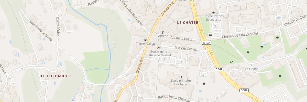 Plan du 37 Grande Rue à Francheville