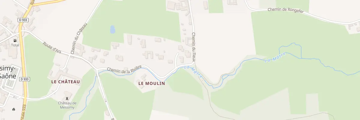 Plan du 265 Chem de la Rivière à Messimy-sur-Saône