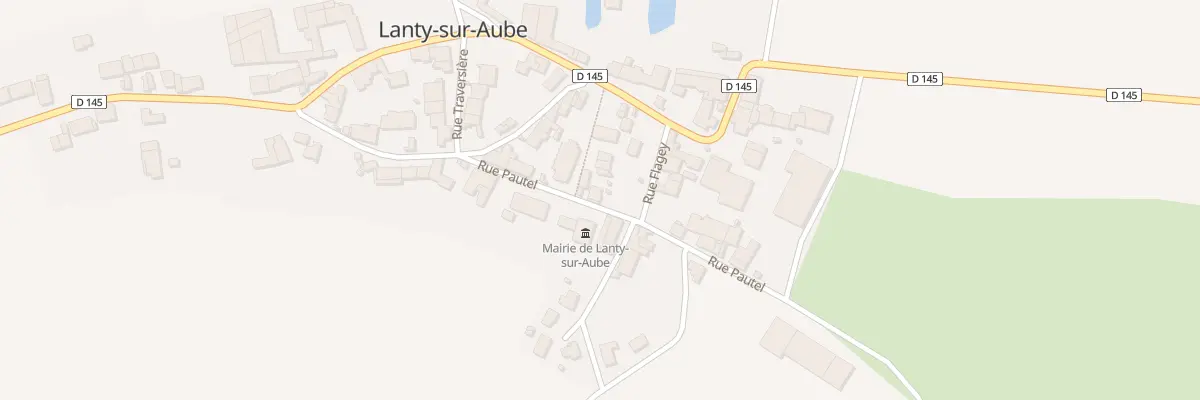 Plan du 10 Rue Pautel à Lanty-sur-Aube