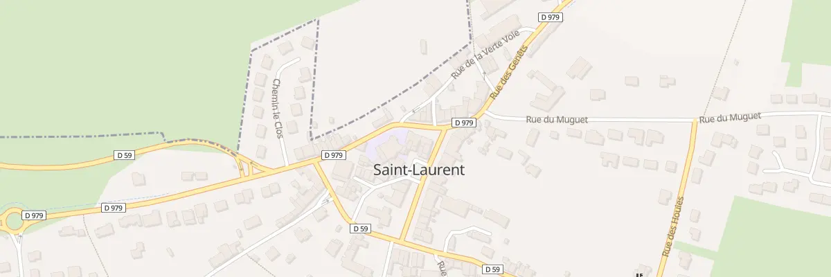 Plan du 21 Rue des Genets à Saint-Laurent