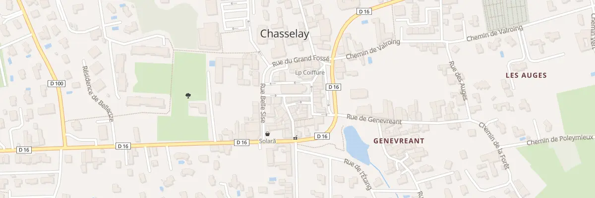 Plan du 18 Rue des Sabotiers à Chasselay