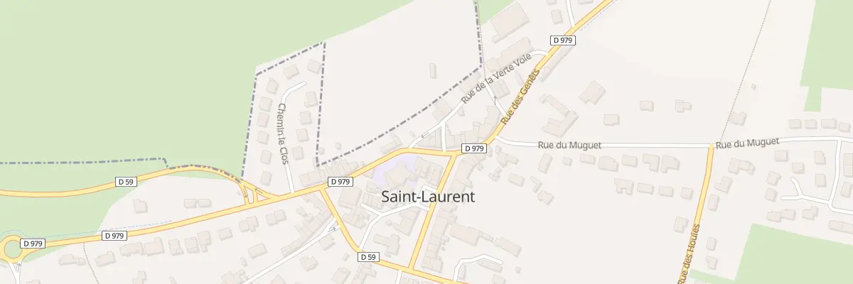 Plan du 26 Rue des Genets à Saint-Laurent