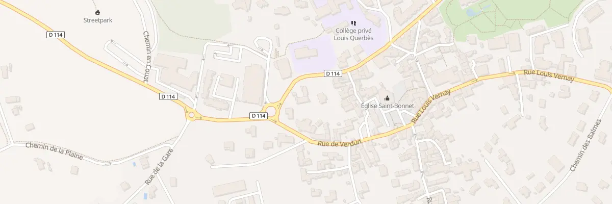 Plan du 9 Rue Louis Querbes à Vourles