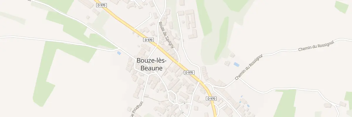Plan du 2 Rte de Bligny à Bouze-lès-Beaune