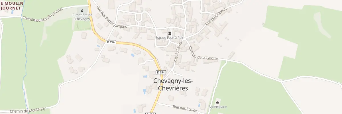 Plan du 79 Rue du Lavoir à Chevagny-les-Chevrières