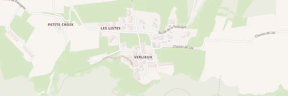 Plan du 5006 Verlieux à Peyraud