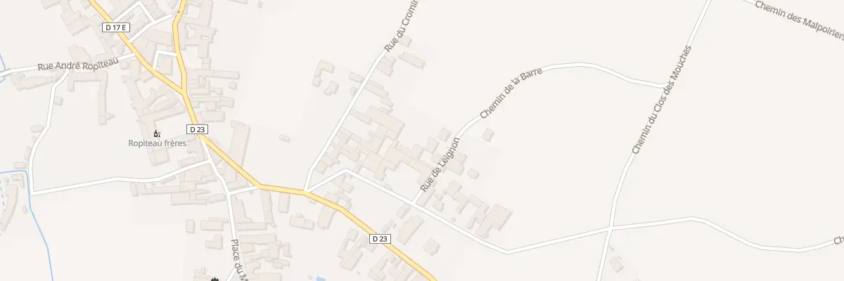 Plan du 5 Rue du Leignon à Meursault