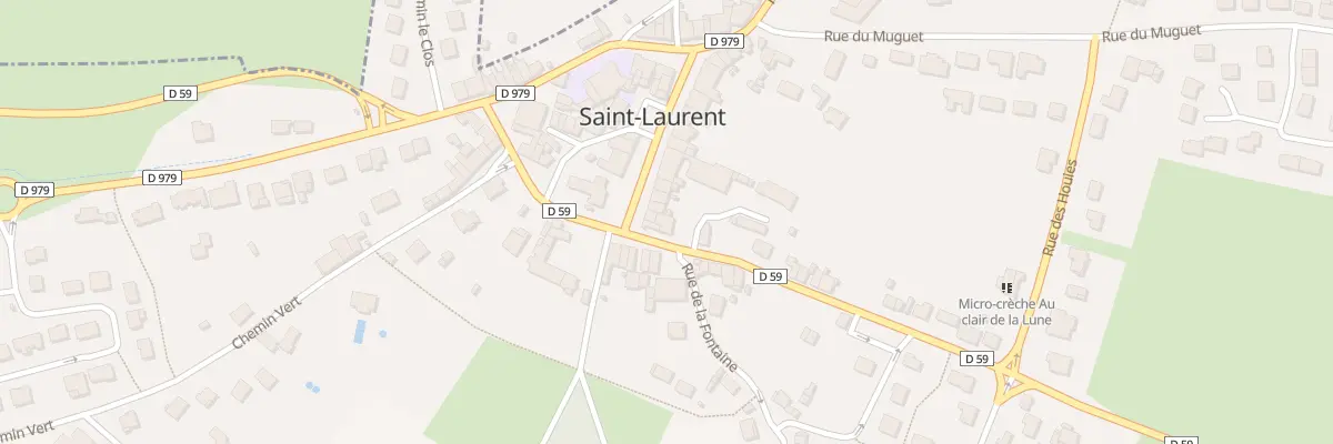 Plan du 9 Rue des Campanules à Saint-Laurent