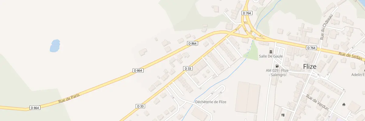 Plan du 5055 La Cendriere à Flize