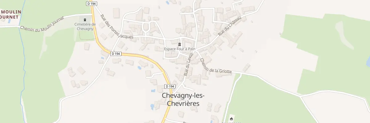Plan du 79A Rue du Lavoir à Chevagny-les-Chevrières