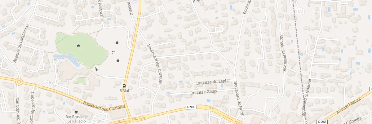 Plan du 9 Bd de la Deuxieme Dim aux Angles