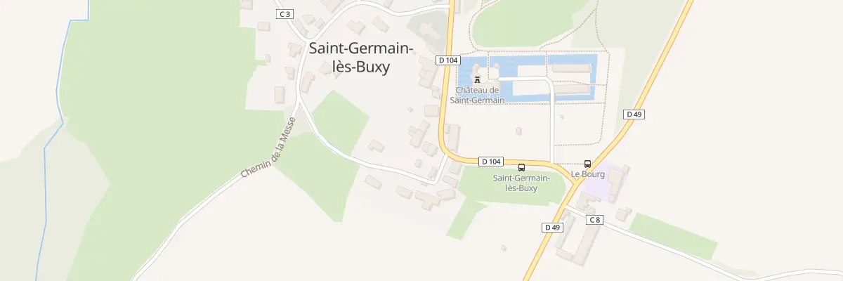 Plan du 5011 Le Bourg à Saint-Germain-lès-Buxy