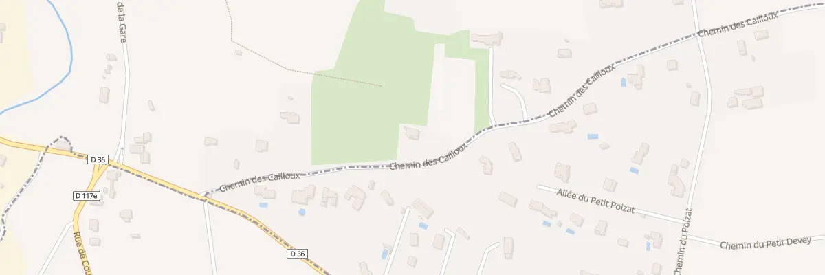 Plan du 5111 Che des Cailloux à Vourles