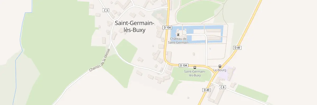 Plan du 5012 Terre de l’Eglise à Saint-Germain-lès-Buxy
