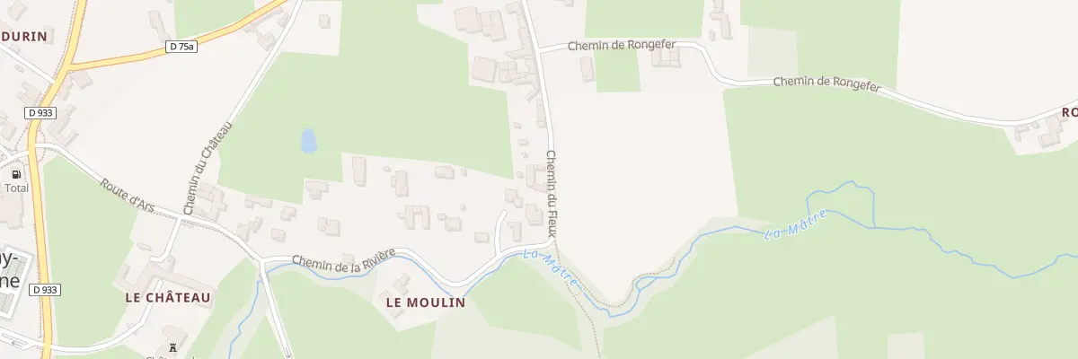 Plan du 69 Che du Fieux à Messimy-sur-Saône