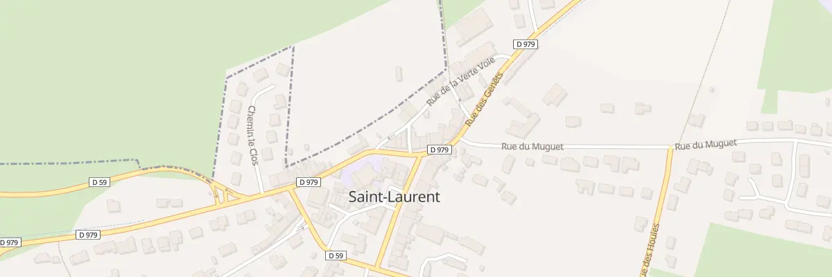 Plan du 22 Rue des Genets à Saint-Laurent
