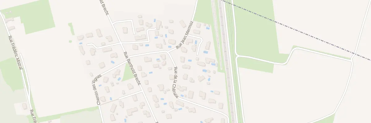 Plan du 2 Rue de la Chenaie à Saint-Maurice-l’Exil